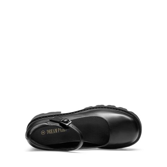 Dream Pairs Women's Mary Janes Shoes For Women, Platform Dress Low Heel Chunky - Picture 3 of 6